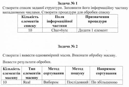 Задачи