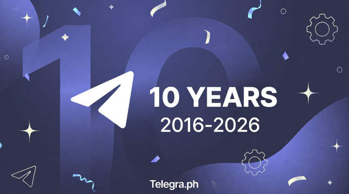 10 лет Телеграф 10 лет Телеграф