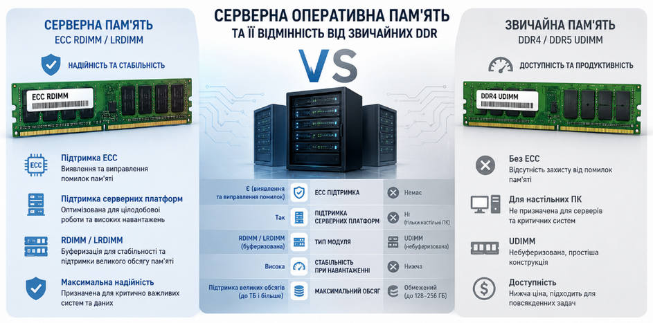 серверна оперативна пам'ять